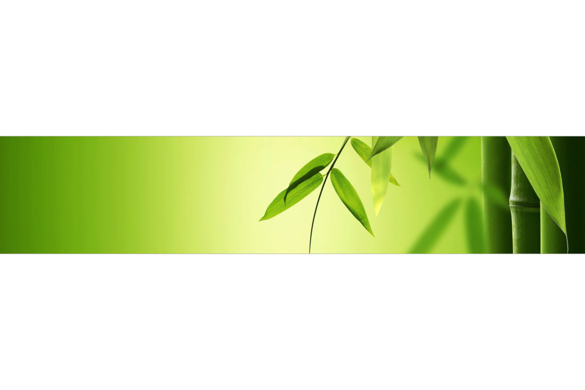 Küchenrückwand Zen Bambus