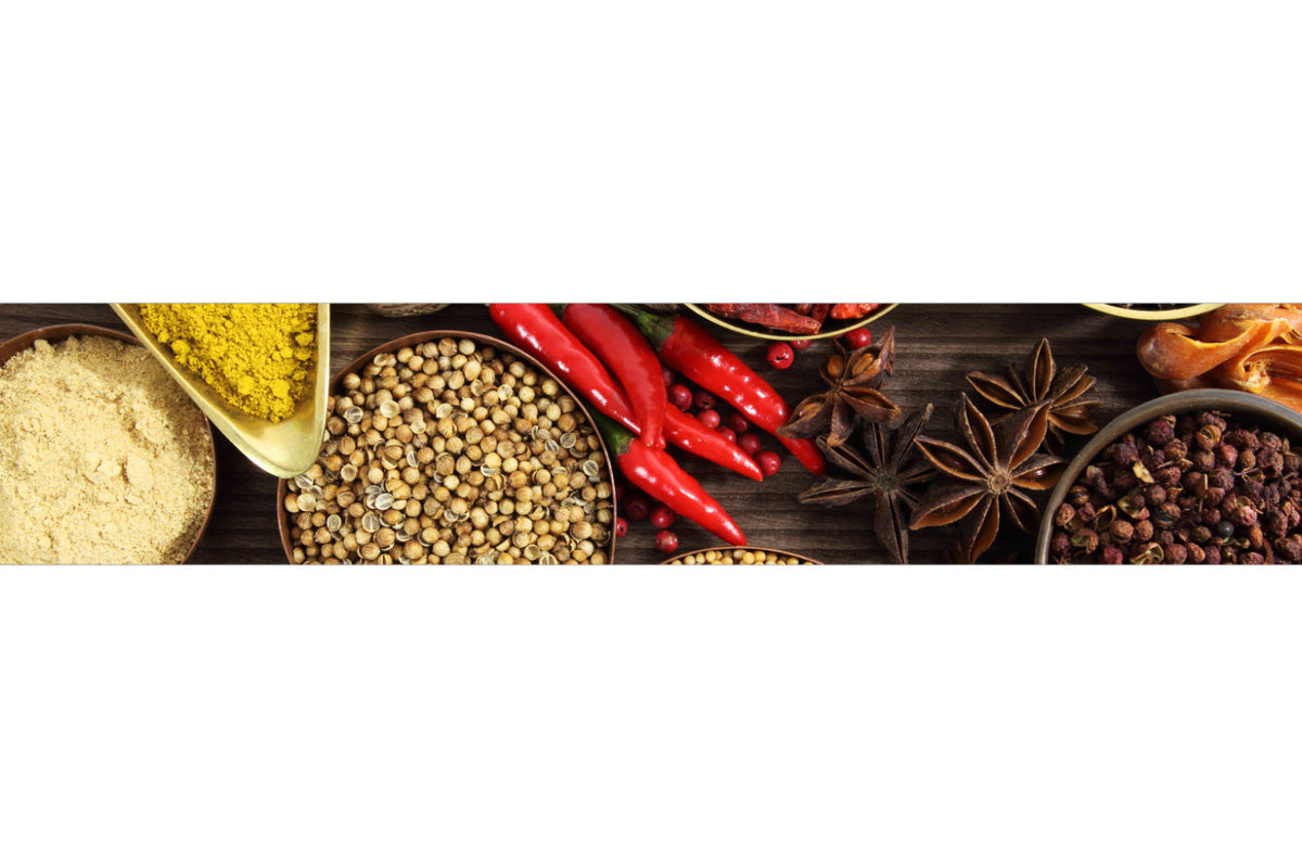 Küchenrückwand Orientalische Gewürze