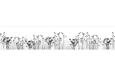 Küchenrückwand Florale Linien