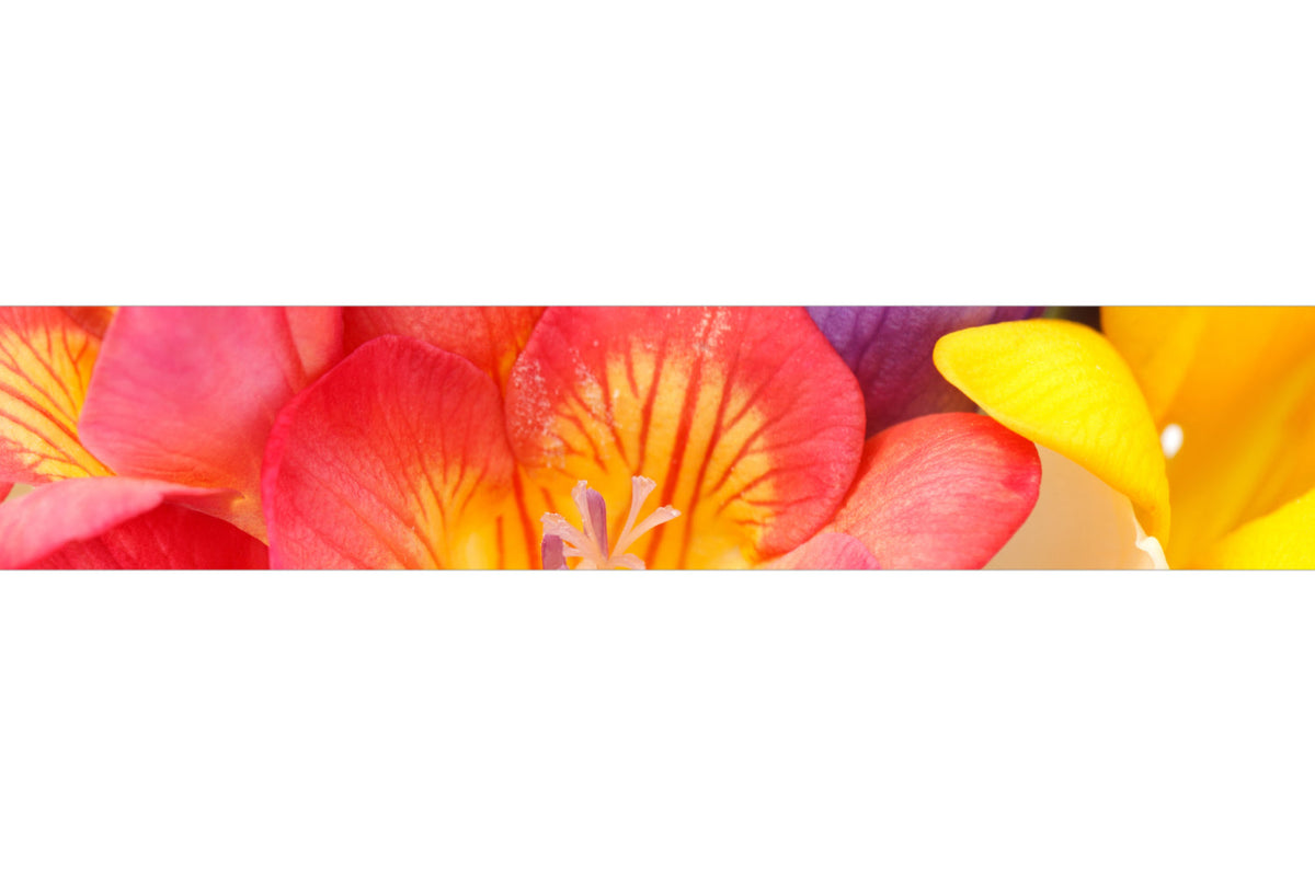 Küchenrückwand Blumen Design