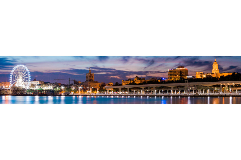 Küchenrückwand Stadt am Meer