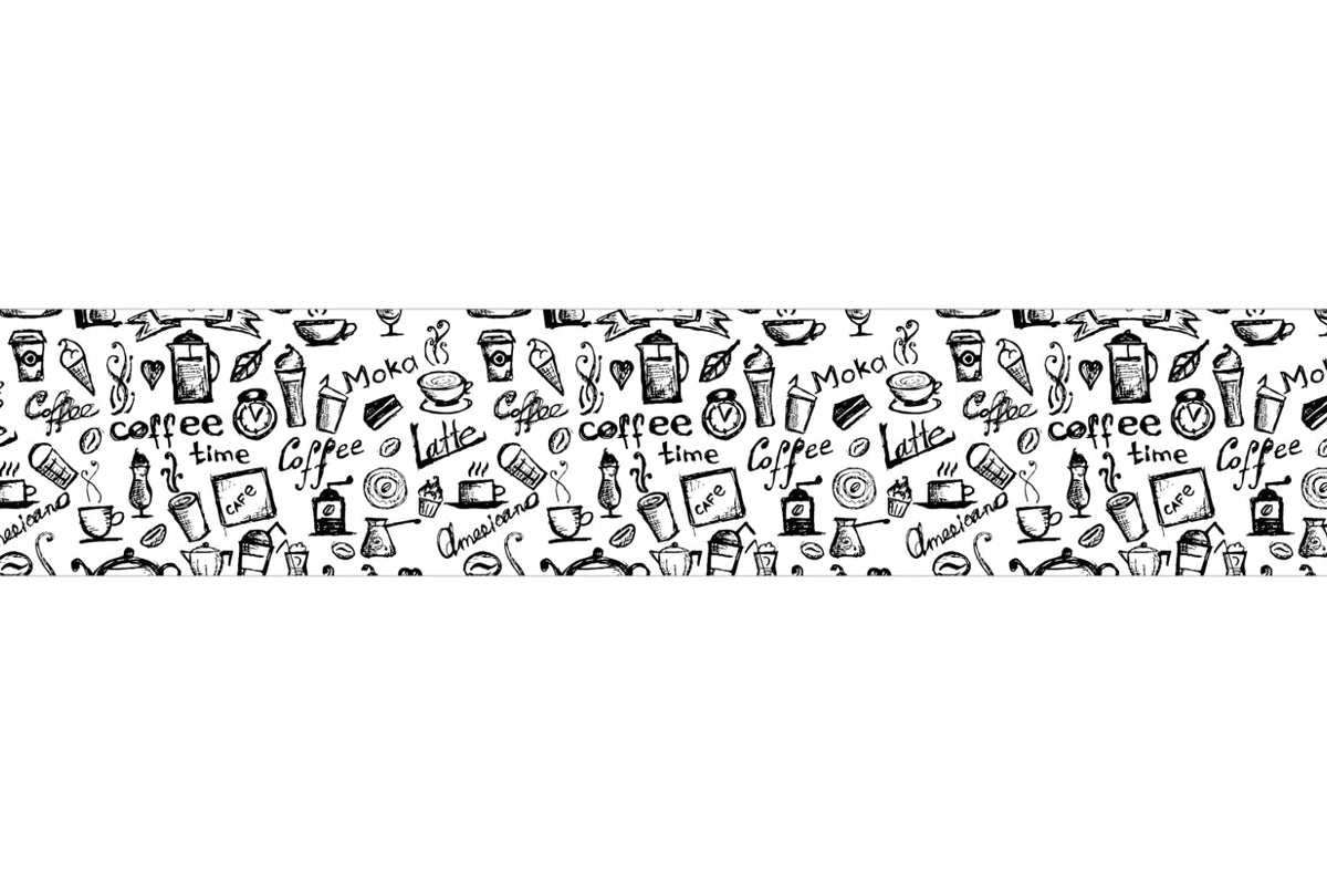 Küchenrückwand Coffee Time