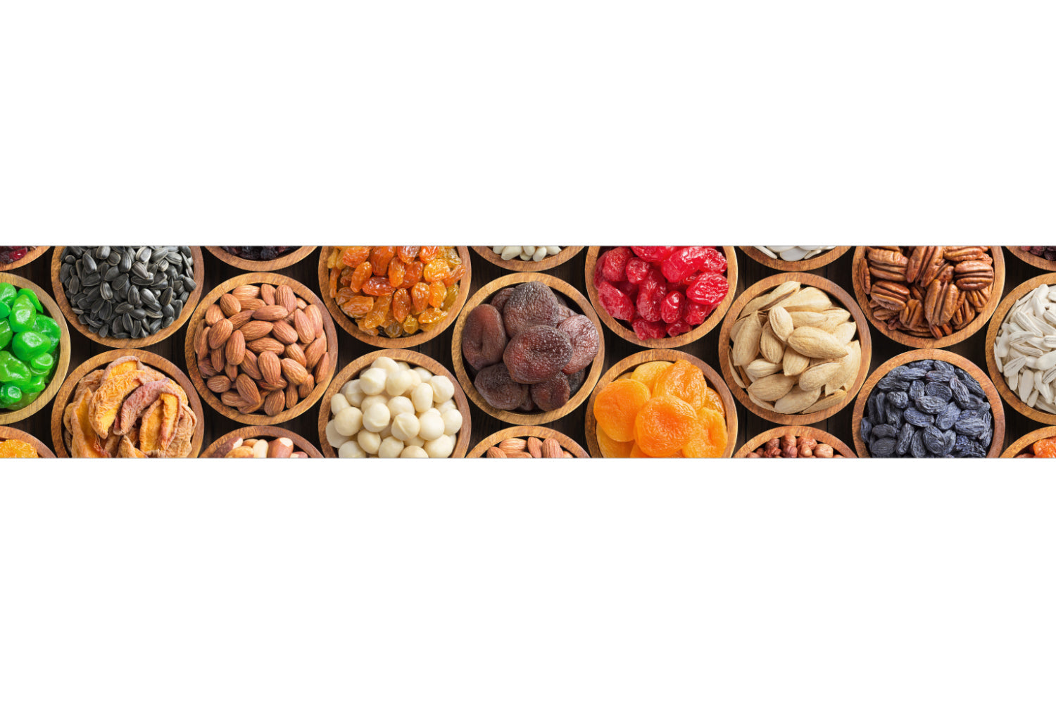 Küchenrückwand Nüsse & Trockenfrüchte