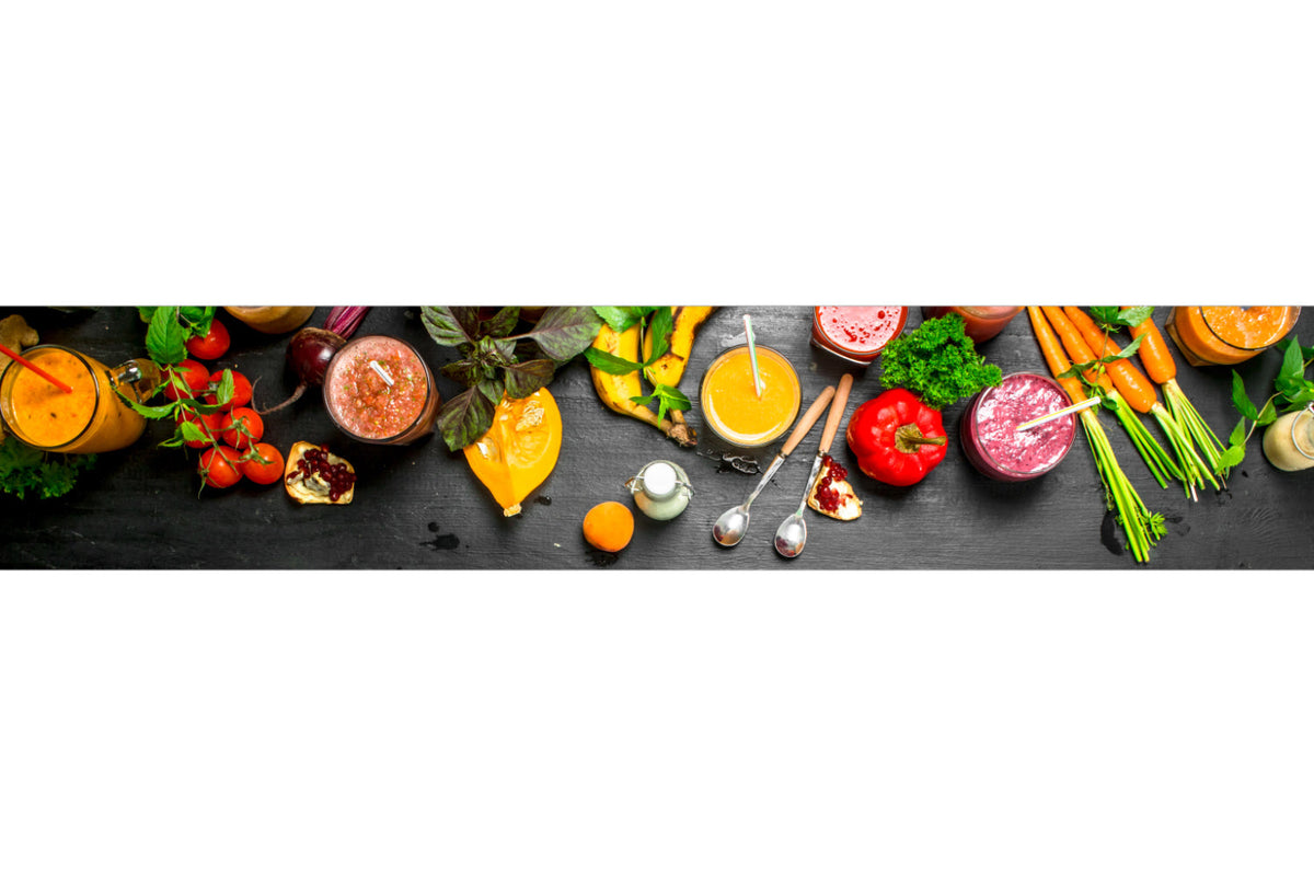 Küchenrückwand Gemüse & Smoothies