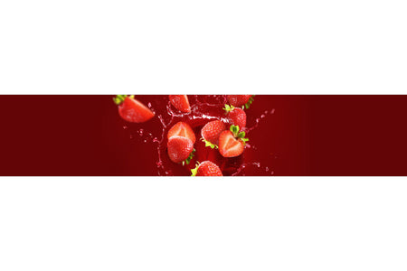 Küchenrückwand Erdbeeren Splash