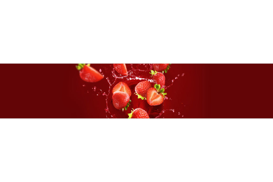 Küchenrückwand Erdbeeren Splash