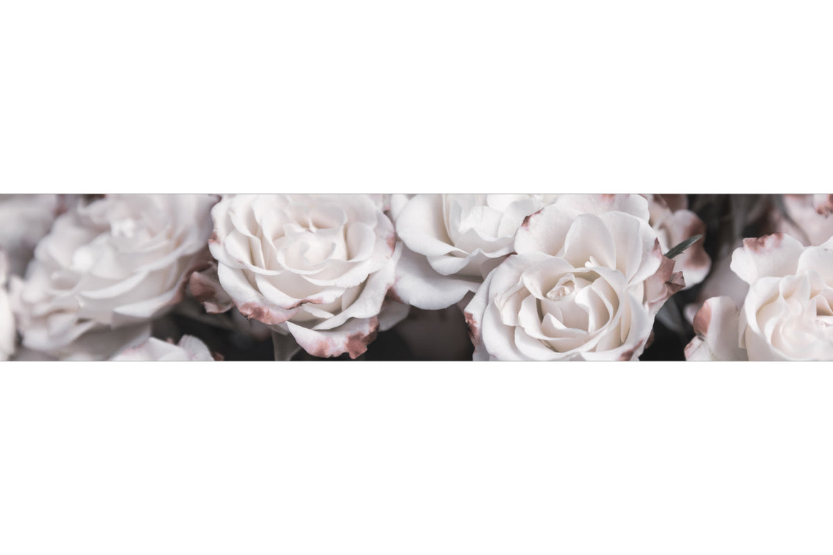 Küchenrückwand Blumenmotiv Romantik