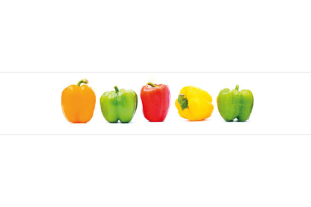 Küchenrückwand Bunte Paprika