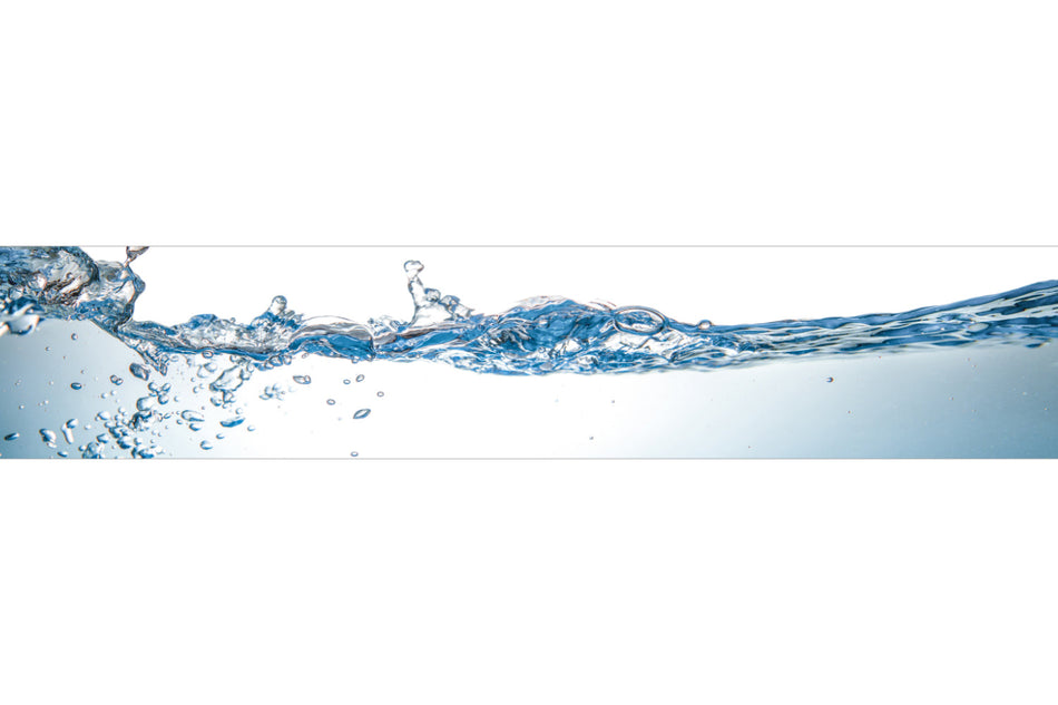 Küchenrückwand Wasser Welle