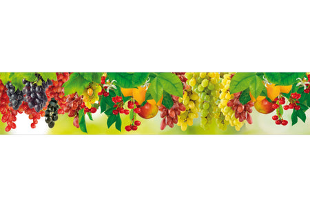 Küchenrückwand Früchte & Trauben Bunt