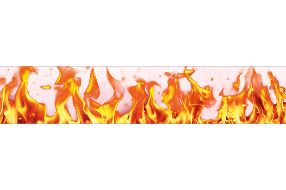 Küchenrückwand Feuer & Flammen
