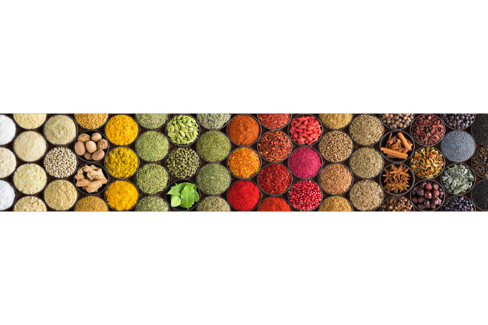 Küchenrückwand Exotische Gewürzmischung