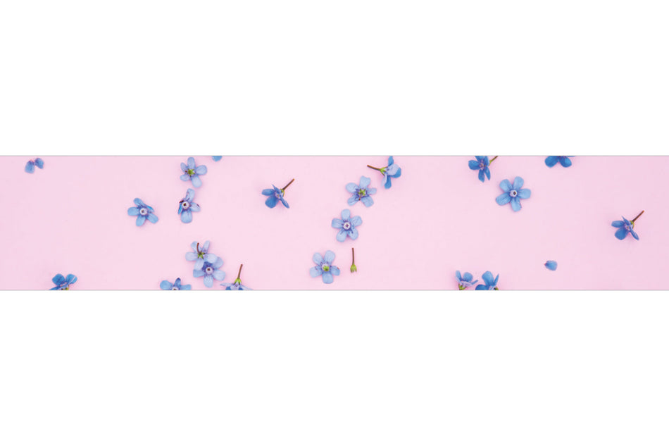 Küchenrückwand Romantisches Blumenmotiv