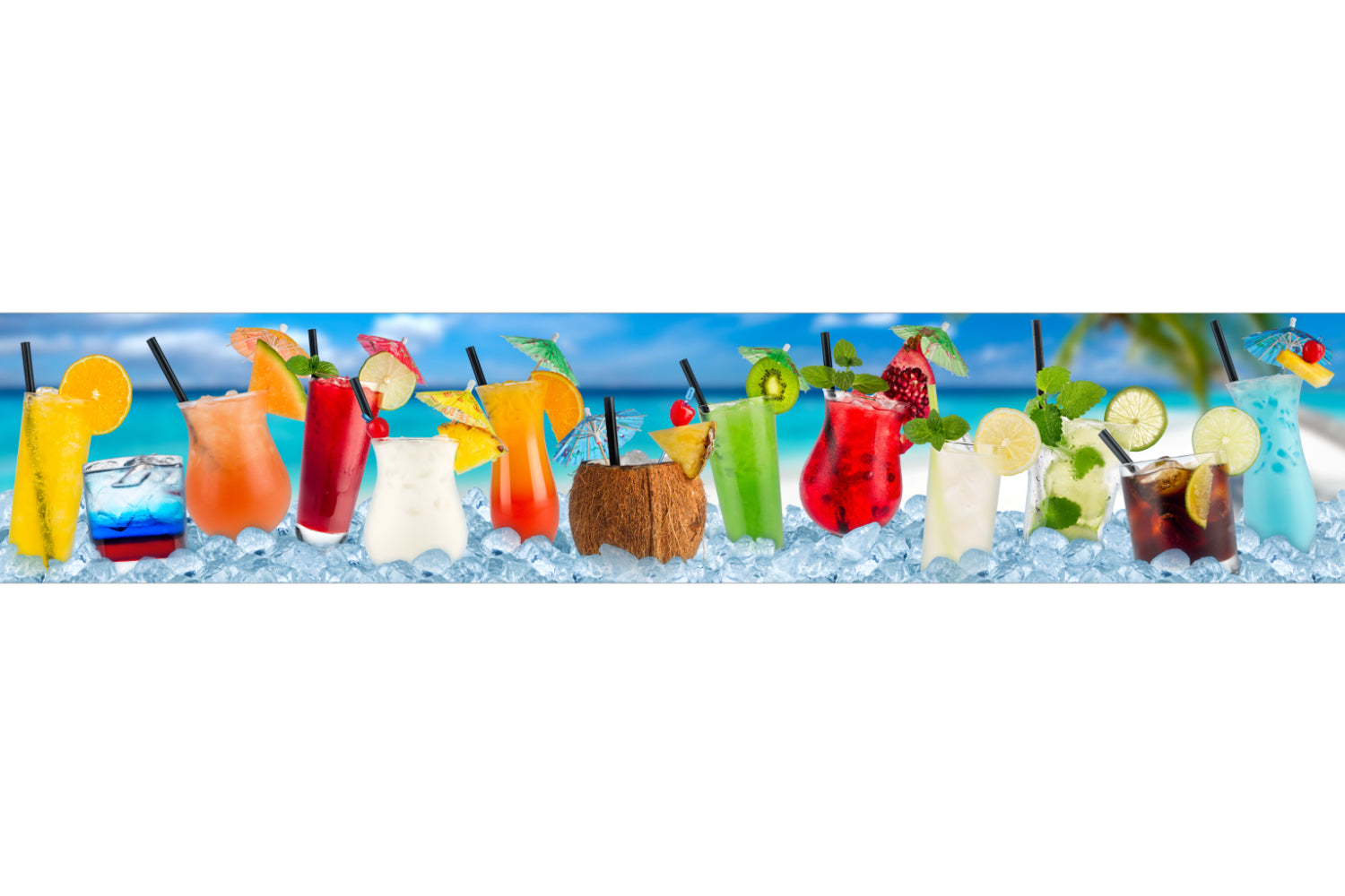 Küchenrückwand Tropische Bar Stimmung