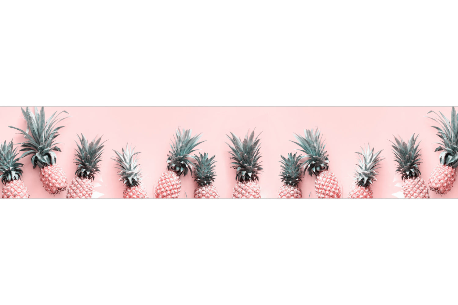 Küchenrückwand Stylische Ananas Design