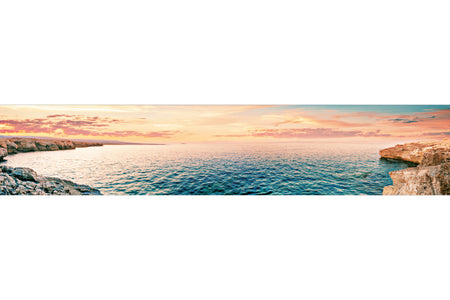 Küchenrückwand Sonnenuntergang am Meer