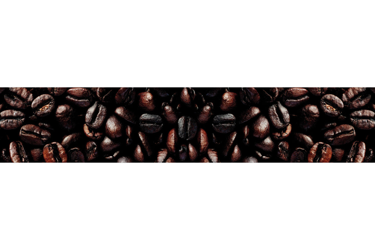 Küchenrückwand Kaffeebohnen Nahaufnahme