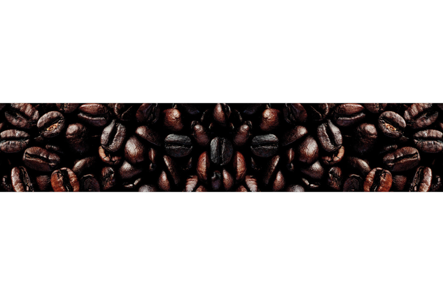 Küchenrückwand Kaffeebohnen Nahaufnahme