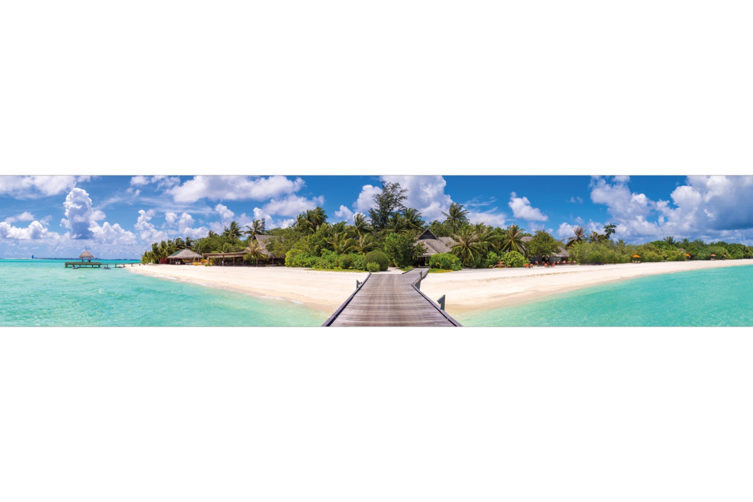 Küchenrückwand Tropischer Inseltraum