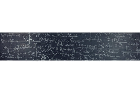 Küchenrückwand Kreidetafel mit Matheformeln