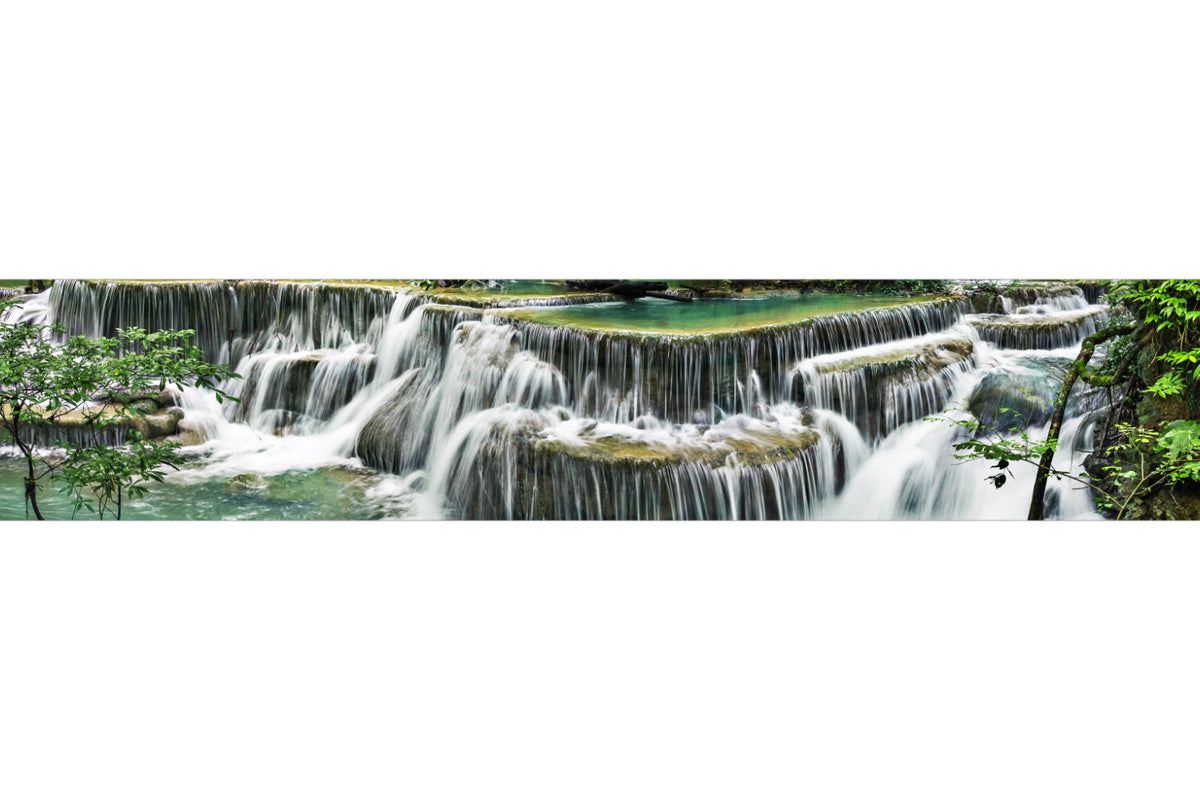 Küchenrückwand Wasserfall im Dschungel