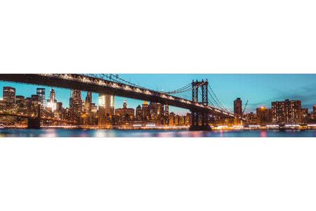 Küchenrückwand Skyline & Brücke