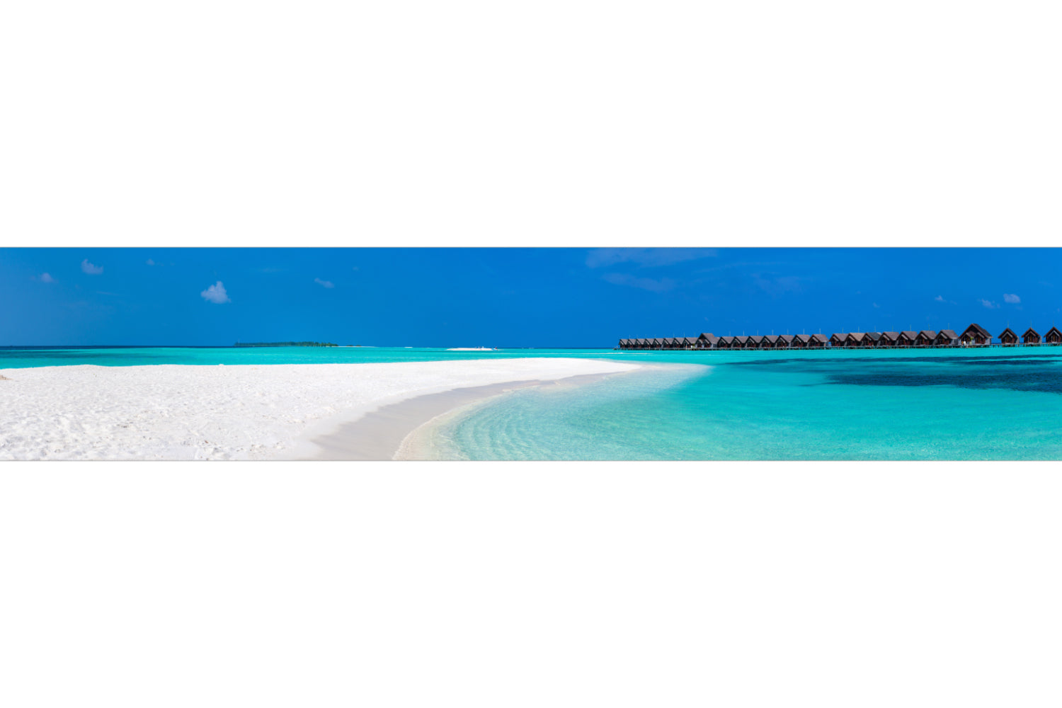 Küchenrückwand Traumstrand & türkisblaues Meer