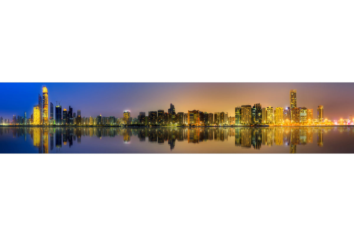 Küchenrückwand Modernes Stadtpanorama