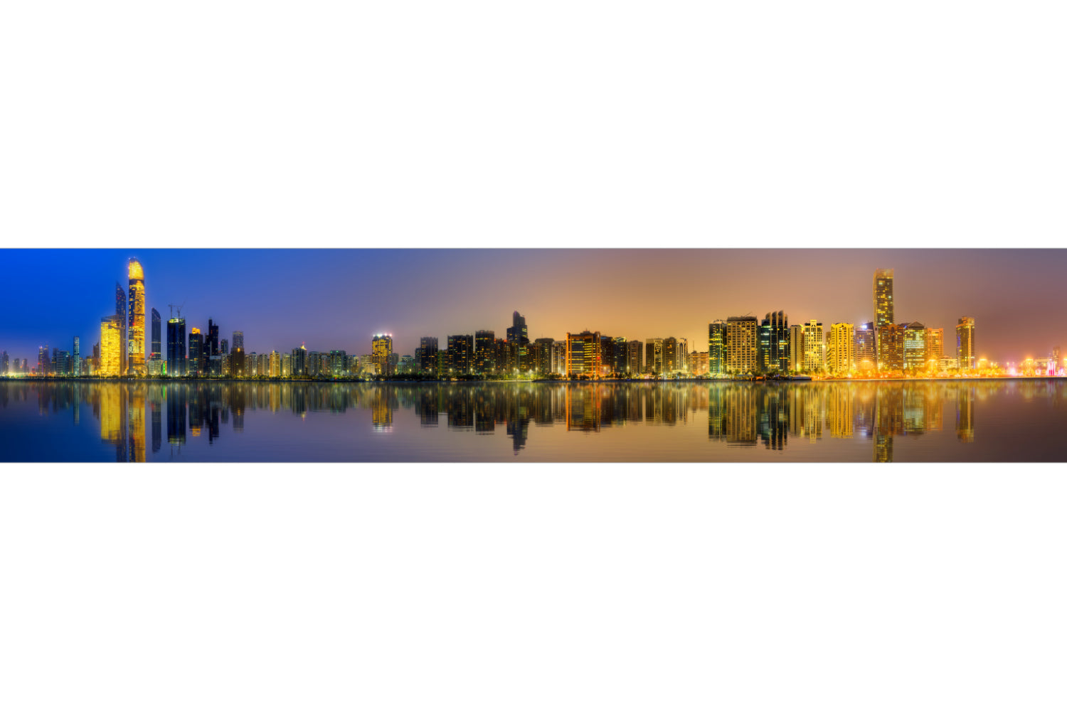 Küchenrückwand Modernes Stadtpanorama