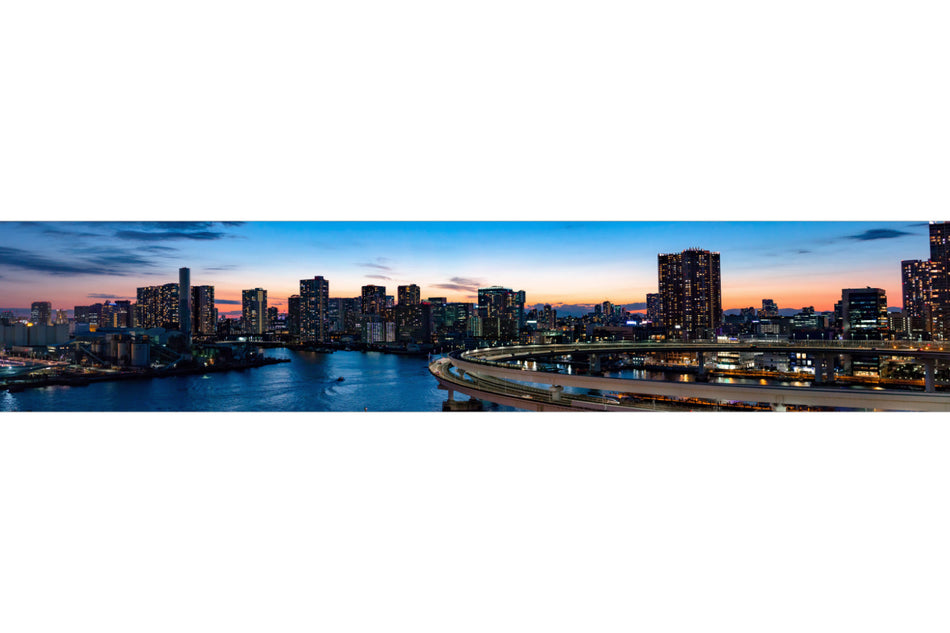 Küchenrückwand Urban Sunset