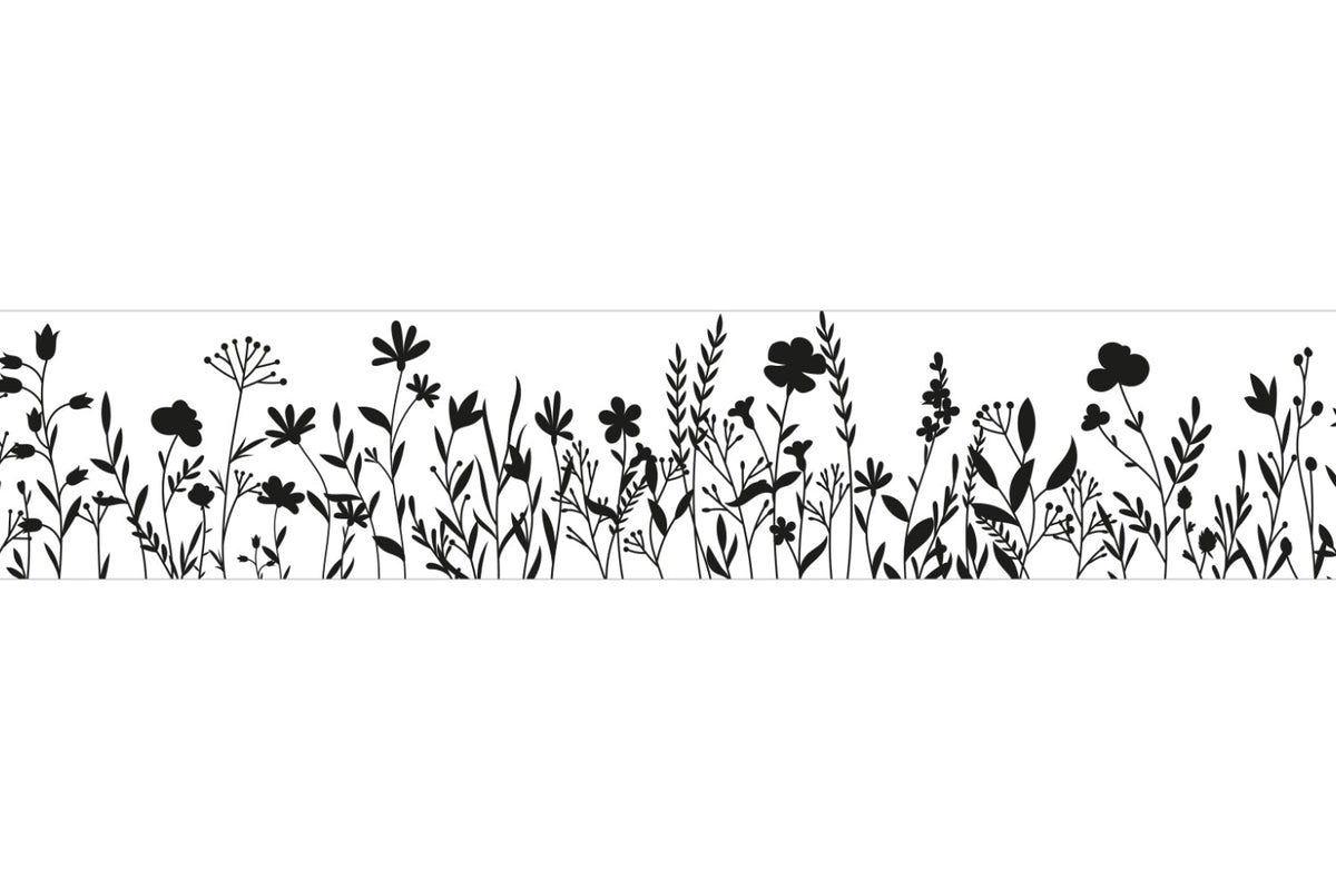 Küchenrückwand Minimal Art Blumen