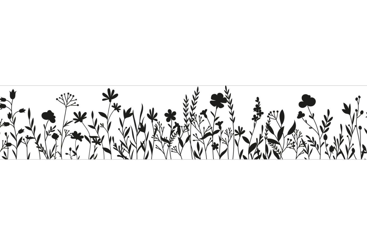 Küchenrückwand Minimal Art Blumen