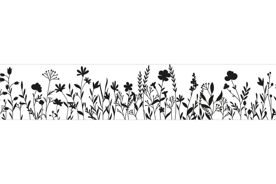 Küchenrückwand Minimal Art Blumen