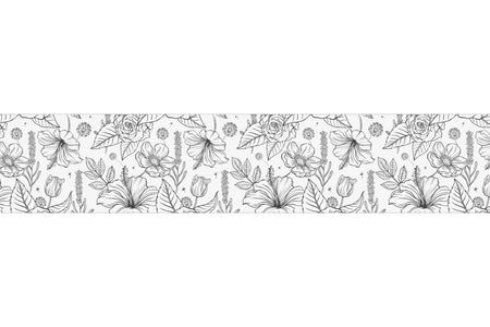 Küchenrückwand Blumen Muster