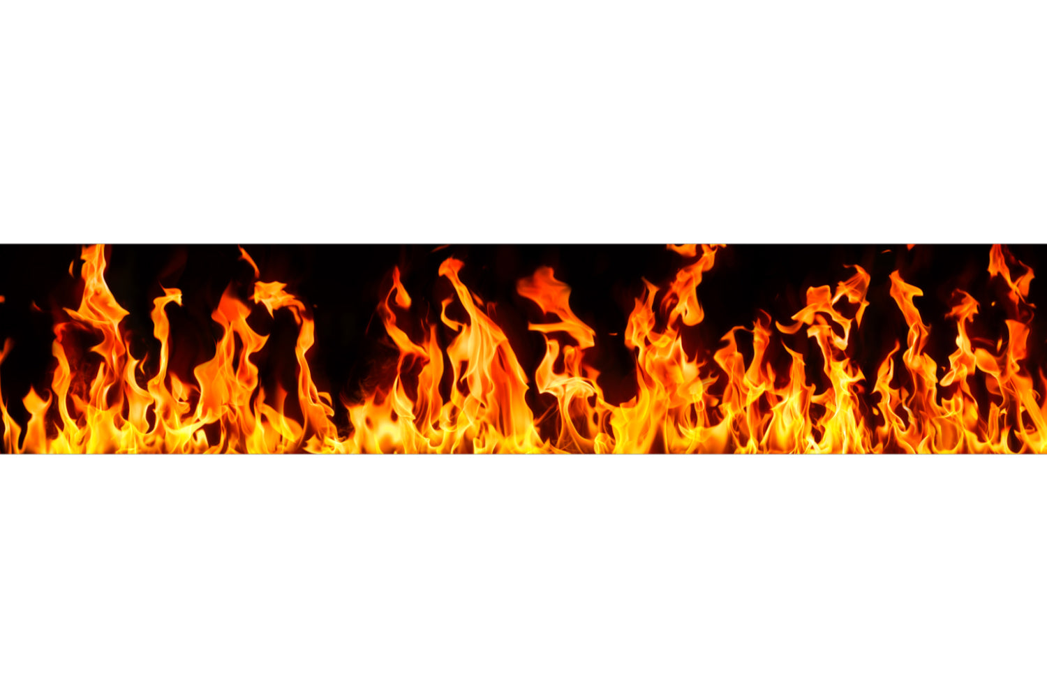 Küchenrückwand Feuer Flammen