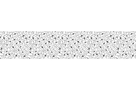 Küchenrückwand Schwarz Weiß Ornament