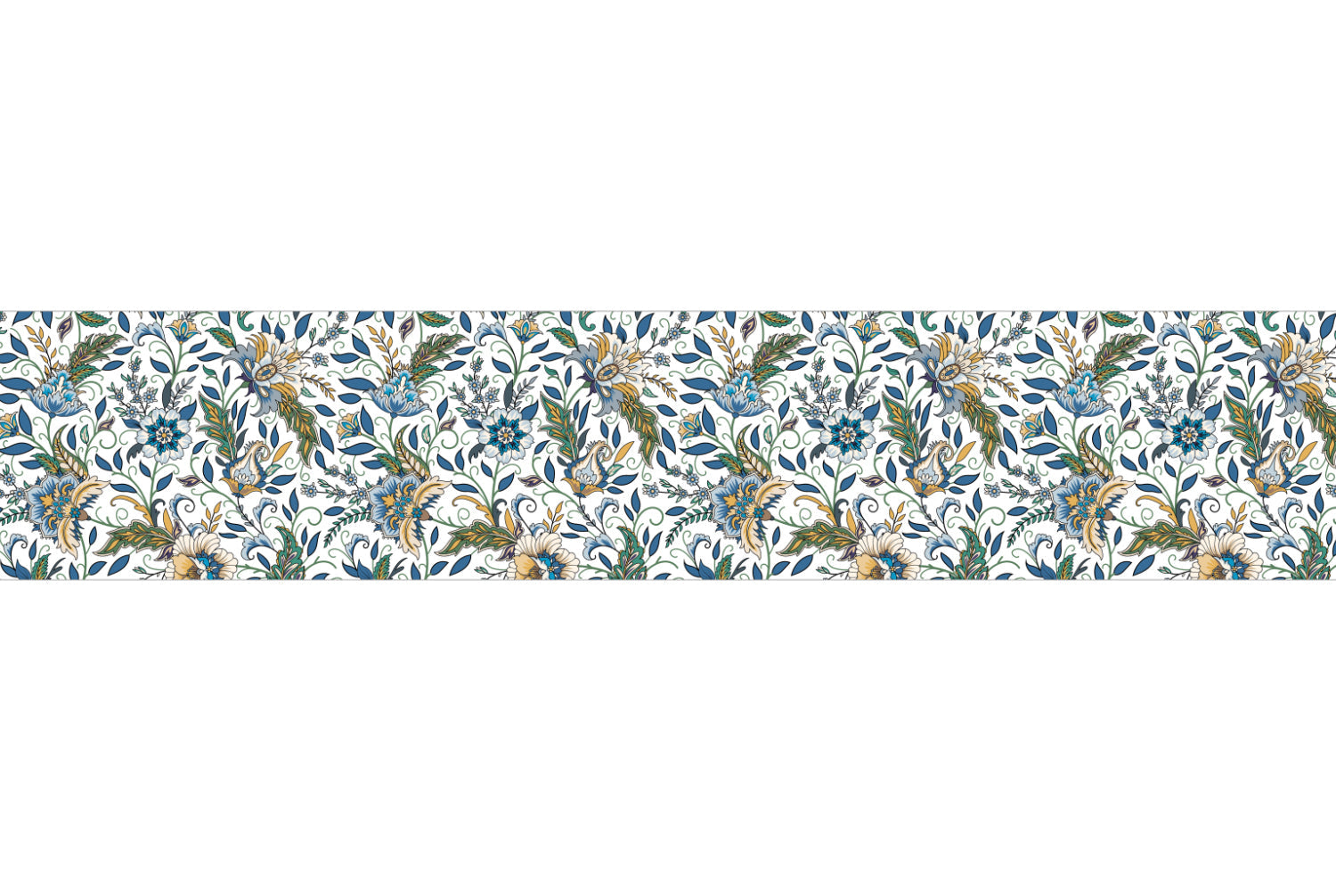 Küchenrückwand Florales Ornament