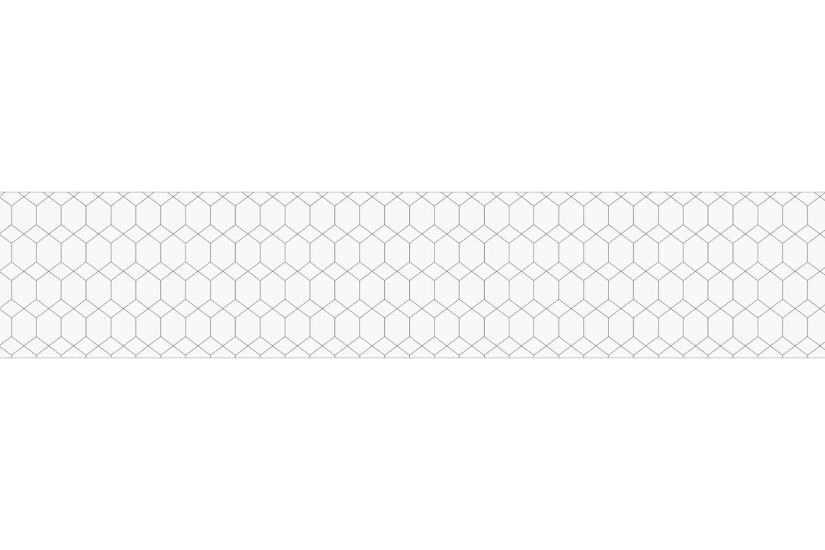 Küchenrückwand Hexagon Desig