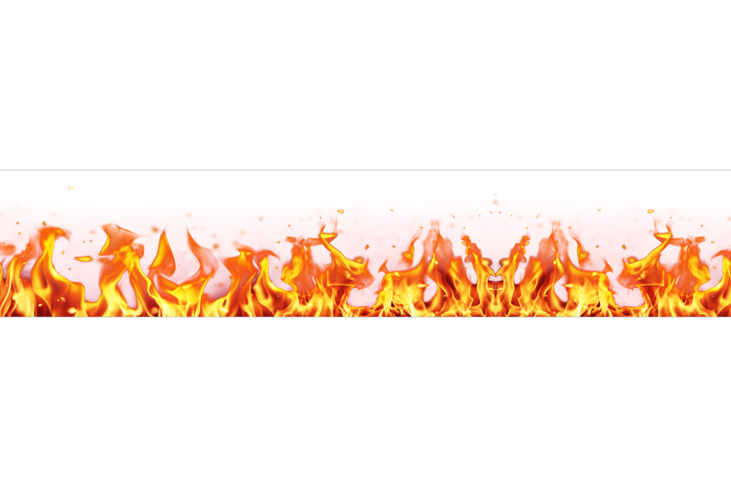 Küchenrückwand Feuer Flammen Design