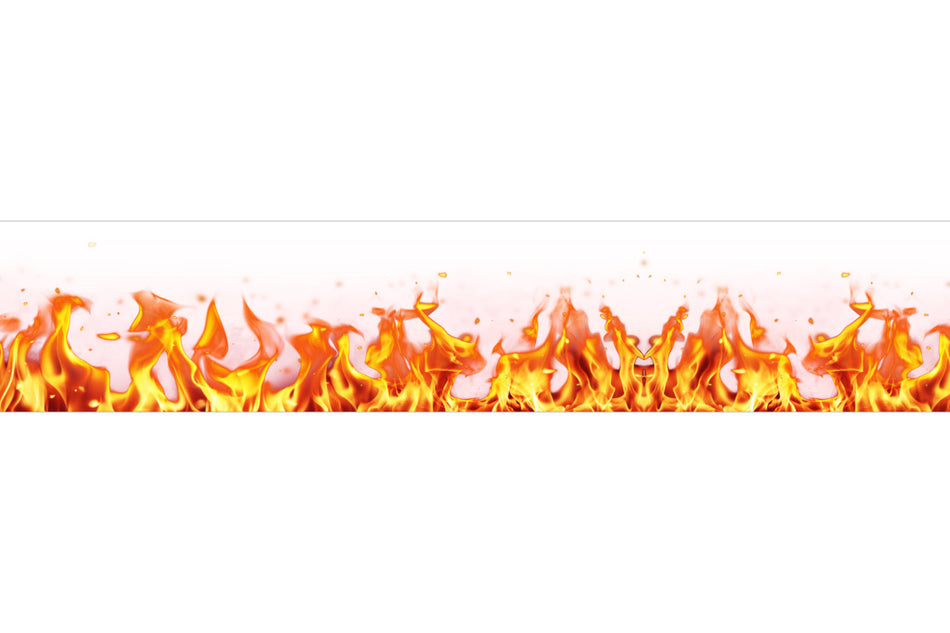 Küchenrückwand Feuer Flammen Design