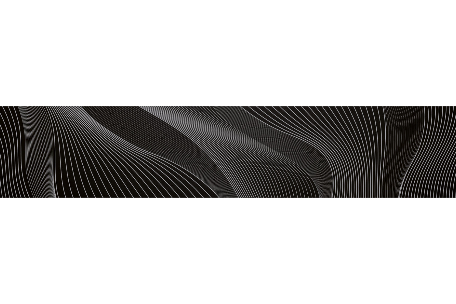 Küchenrückwand Schwarz Weiß Linien