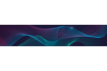 Küchenrückwand Abstrakt Linien Blau Lila