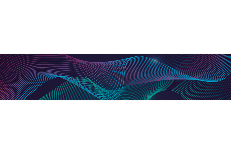 Küchenrückwand Abstrakt Linien Blau Lila