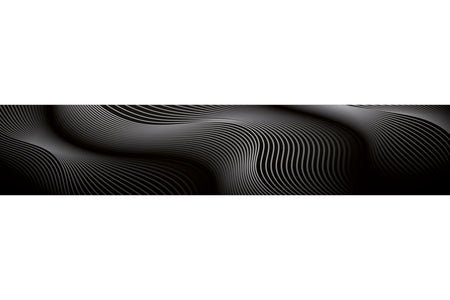 Küchenrückwand Schwarz Abstrakte Linien