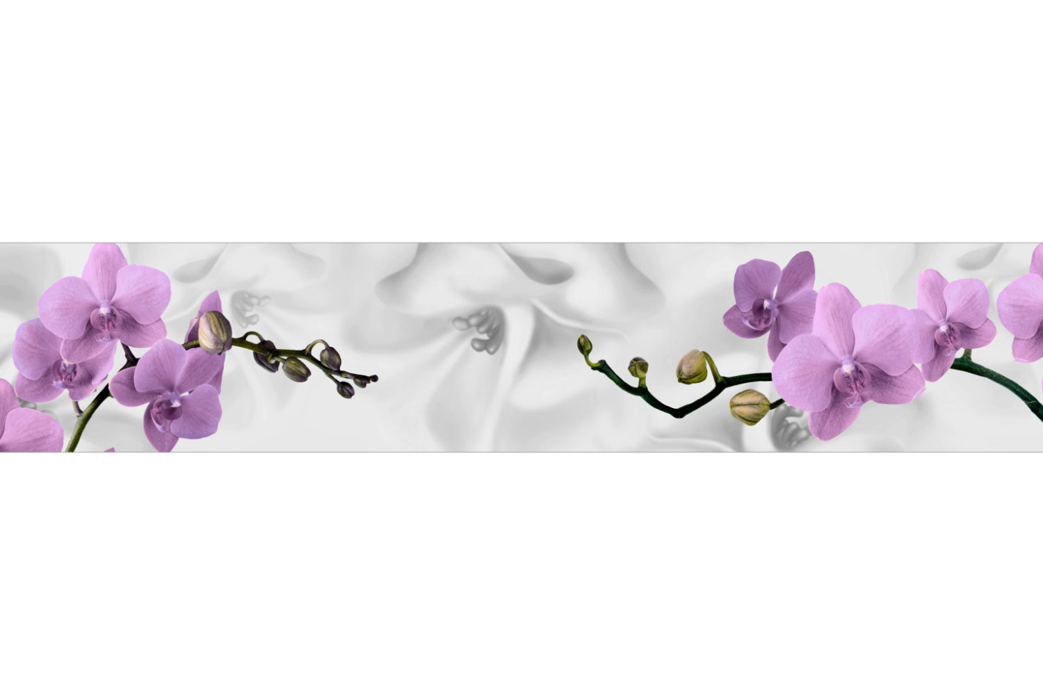 Küchenrückwand Orchidee Lila Design