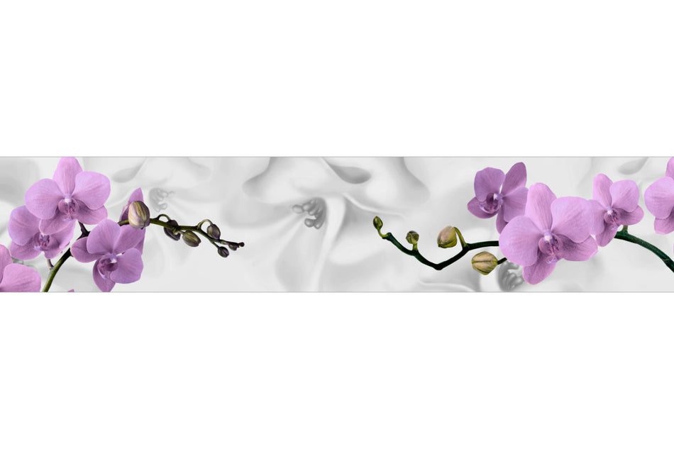 Küchenrückwand Orchidee Lila Design