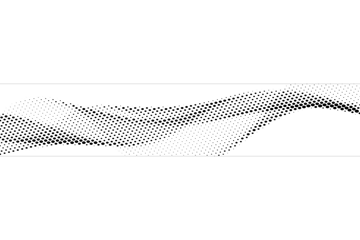 Küchenrückwand Schwarz Weiß Punkte Design