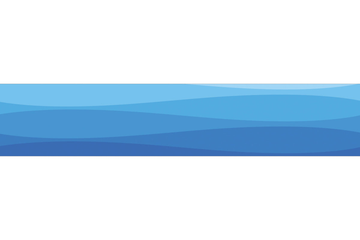 Küchenrückwand Sanfte Blautöne Design