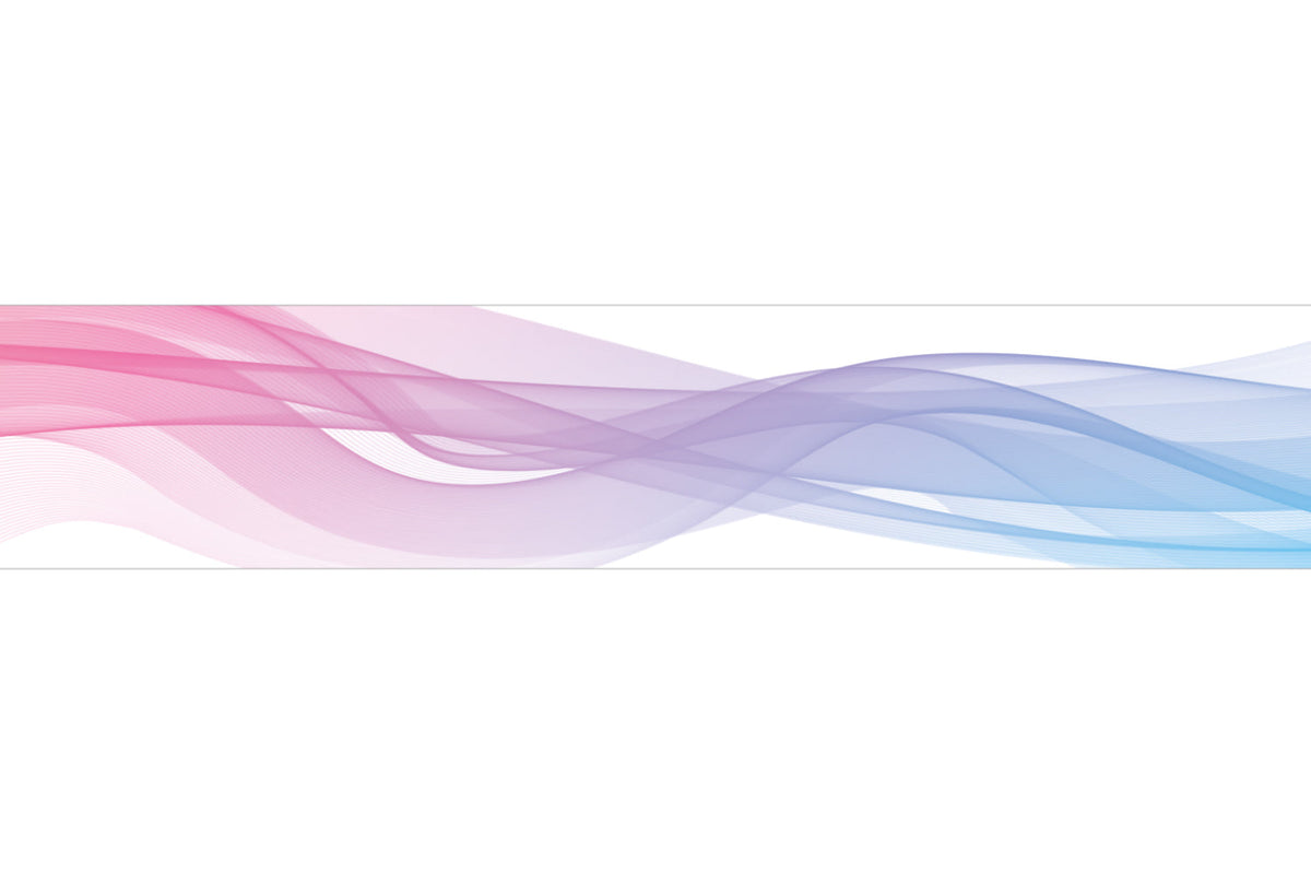 Küchenrückwand Pastell Wellenmuster