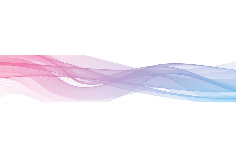 Küchenrückwand Pastell Wellenmuster